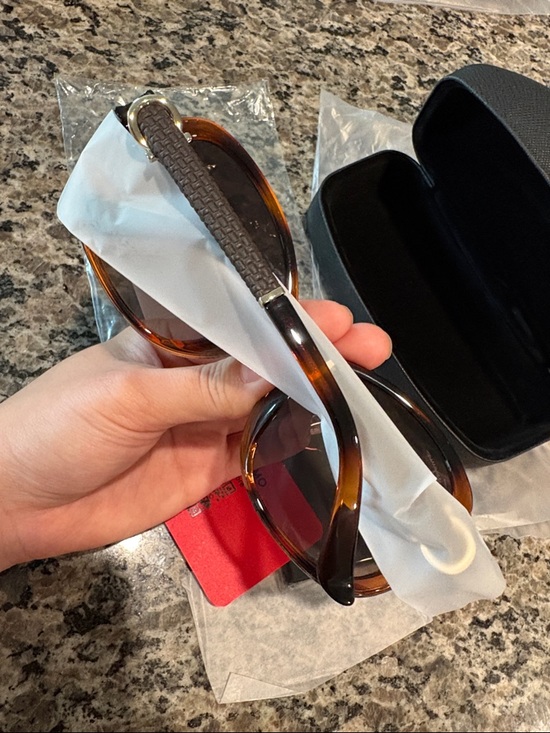 NWT Salvatore Ferragamo Tortoiseshell Brown Gradient Lens Sunglasses - Picture 2 of 4